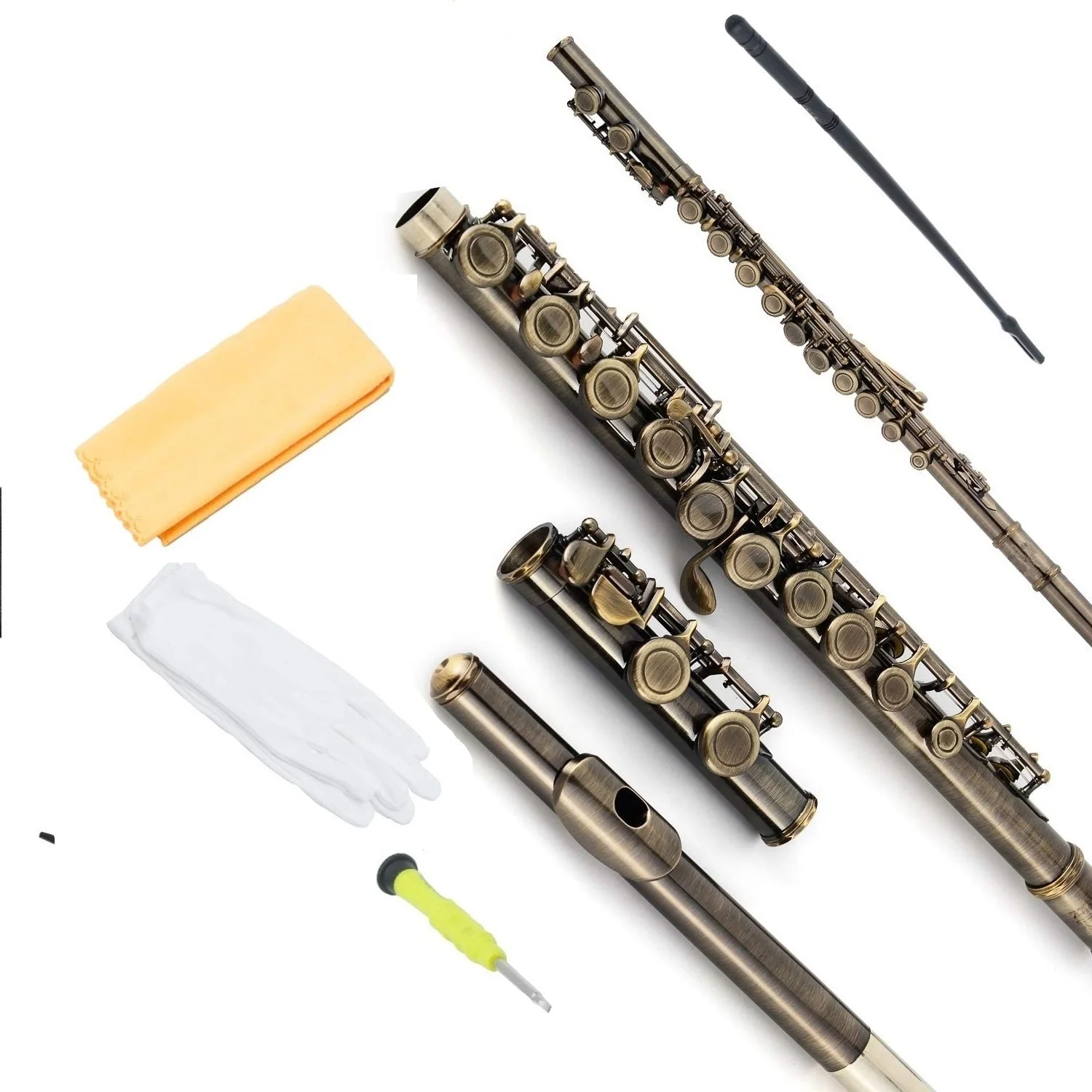 

Wholesale Musical Instruments colorful flute PROFESSIONAL level flute accept oem