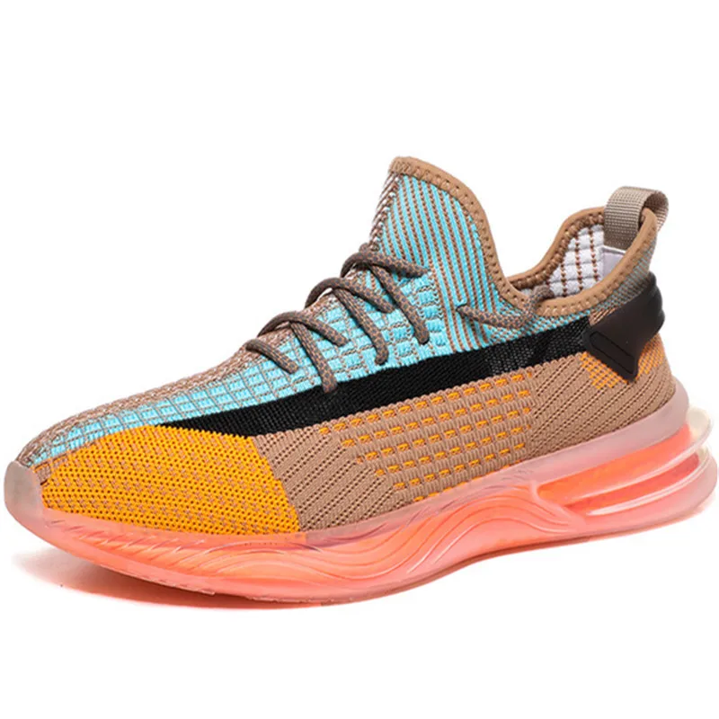 

2021 Men Shoes Sneakers Breathable Sport Running Shoes Male Fashion Lightweight Trainers Outdoor Luminous Jogging Walking