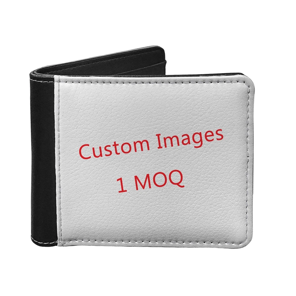 

Luxury Men Wallet Custom Print Custom Logo Male Wallets Short Coin Bank Card Money Clip Wallet Pu Leather 1MOQ Dropshipping, Accept custom made