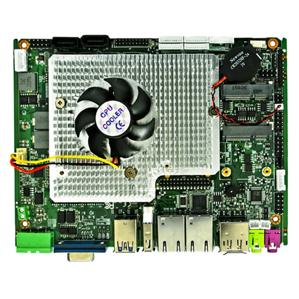 

Fanless main board ddr3 4Gb RAM 1*VGA 2*lan RJ45 Gigabit Ethernet industrial motherboard i5 2520M processor 6*COM 3*USB