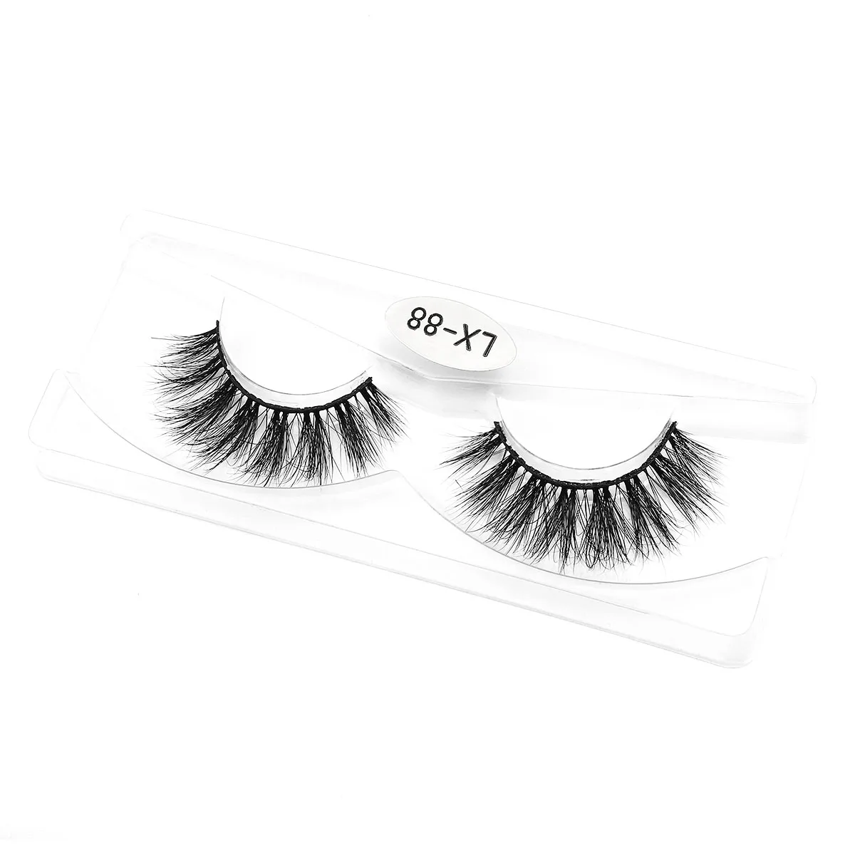 

3D Mink Eyelash 100% Handmade Reusable Natural Eyelashes, Picture shows