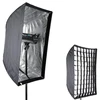 Studio Photography / Fotografia Soft Box 60x90cm Speedlite Flash Light Umbrella Softbox Reflector with Grid