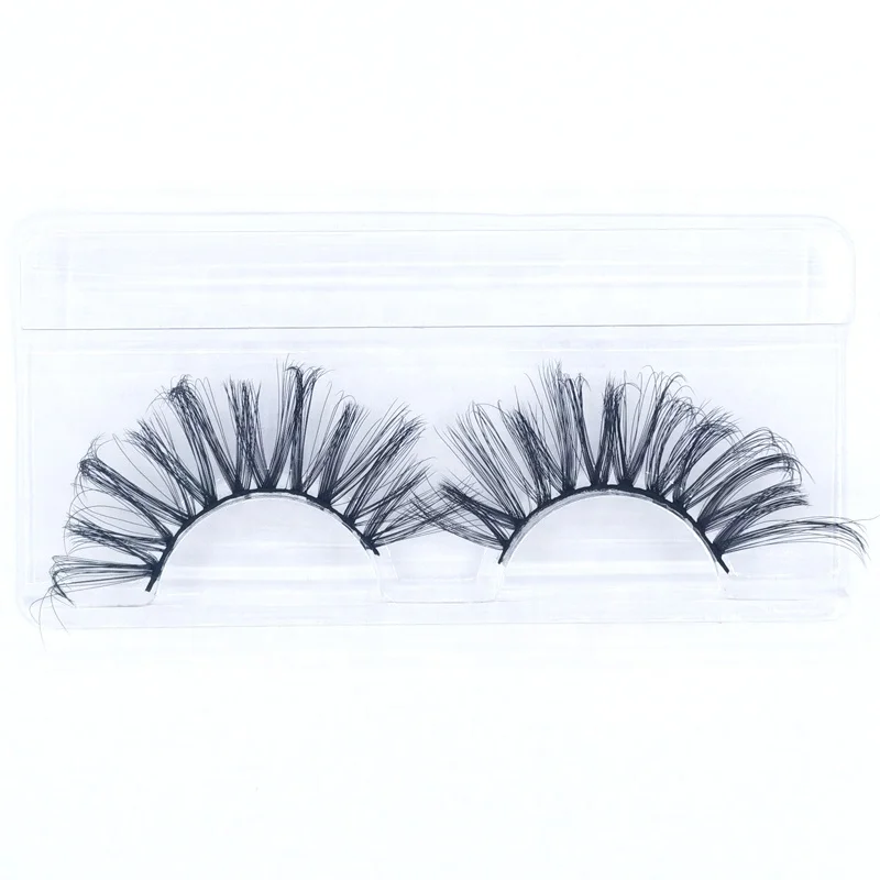 

Y eyelash wholesale distributor 25 mm 5d faux mink lashes full strip false eyelashes, Natural black lashes