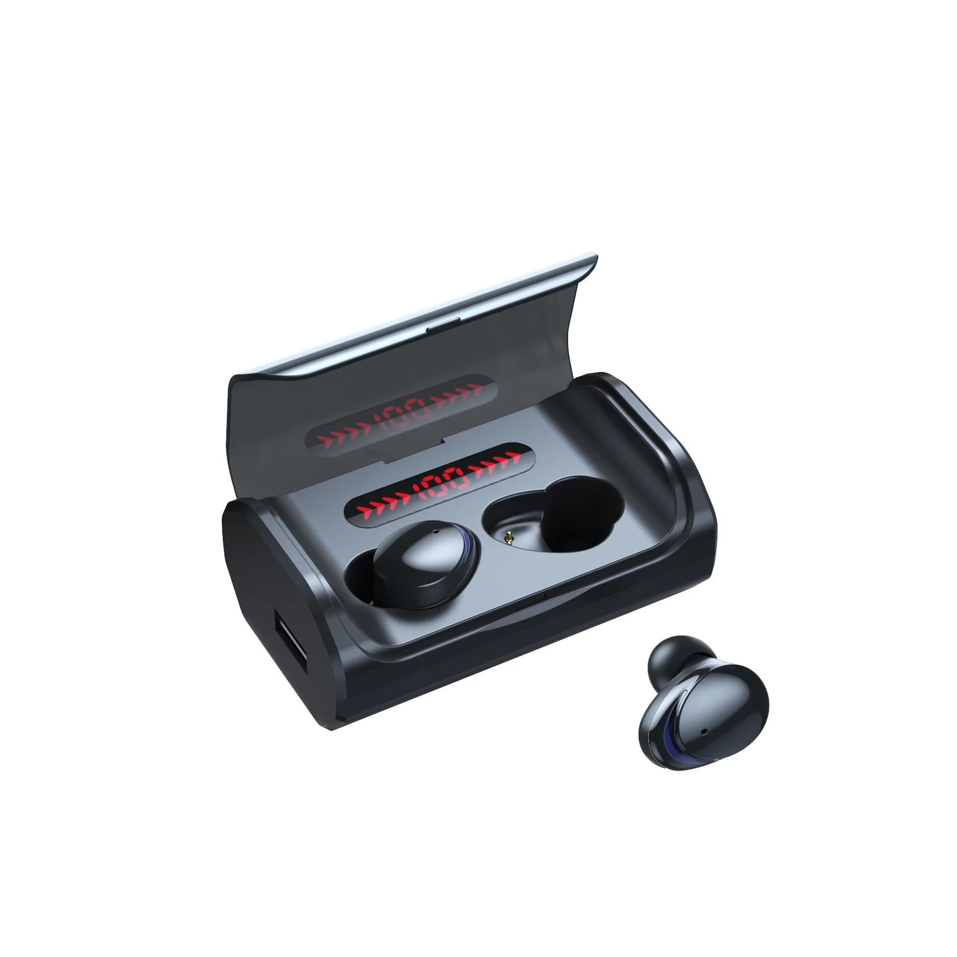 

2021 Portable Outdoor Sports Multifunctional Wireless Earbud Waterproof Headphones
