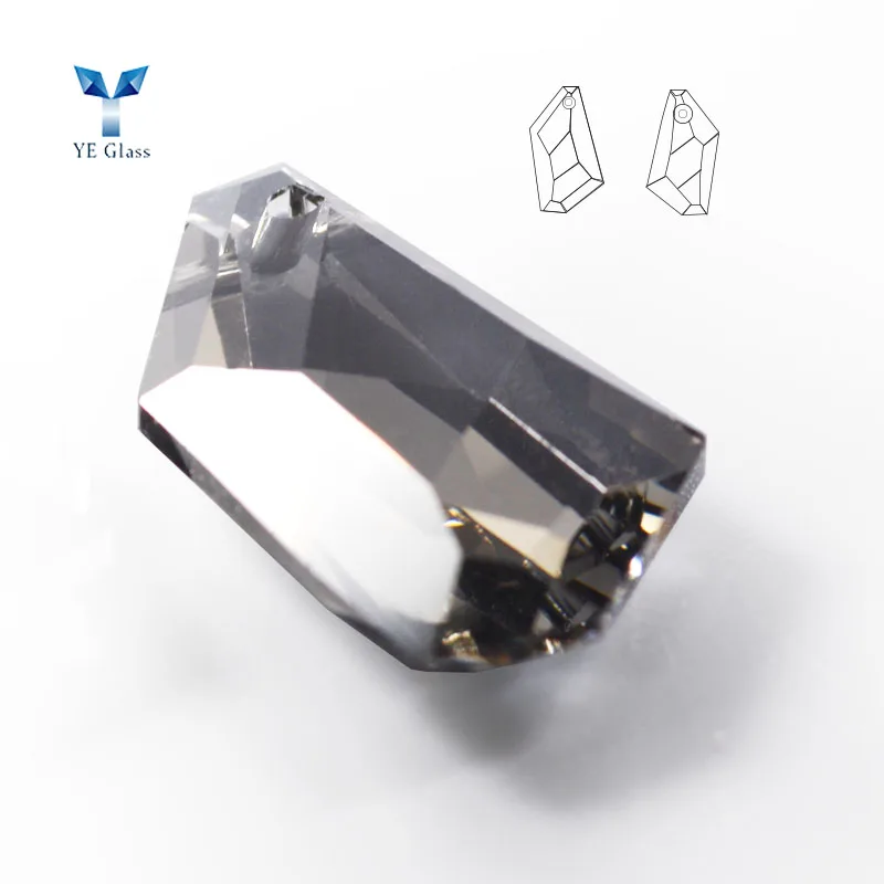 

Clear Crystals Jewelry Parts Hanging Pendant Glass Chandelier Pendant Accessories