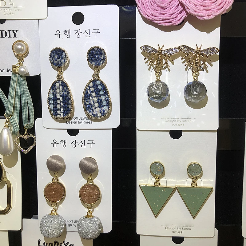 

PUSHI Trendy korean earrings fancy earrings mixed lot earrings wholesale