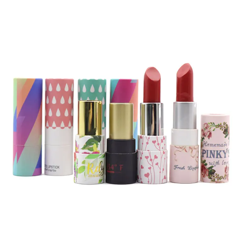 

Free Sample Custom Biodegradable Private Label Lipstick Packaging Tube