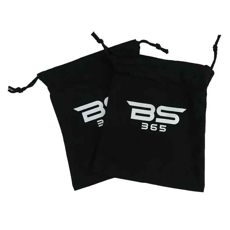 
Black Small Organic Cotton Drawstring Bag Personalized Cotton anniversary gift bag/Pouch 