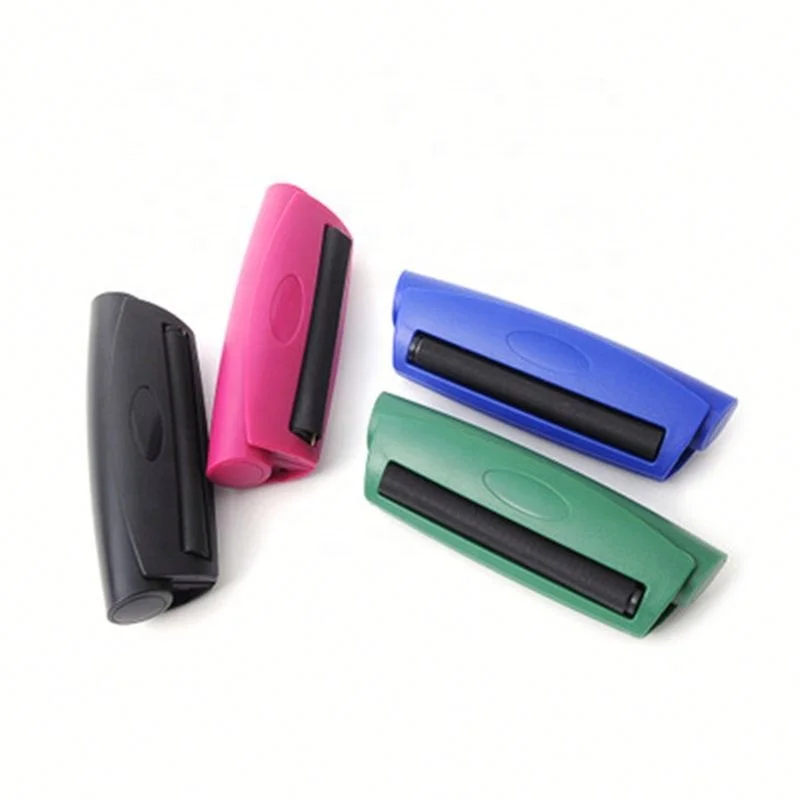 

Wholesale Plastics Portable Manual Cigarette Rolling Machine, Random