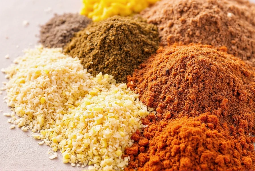 Homemade taco seasoning in mason jars