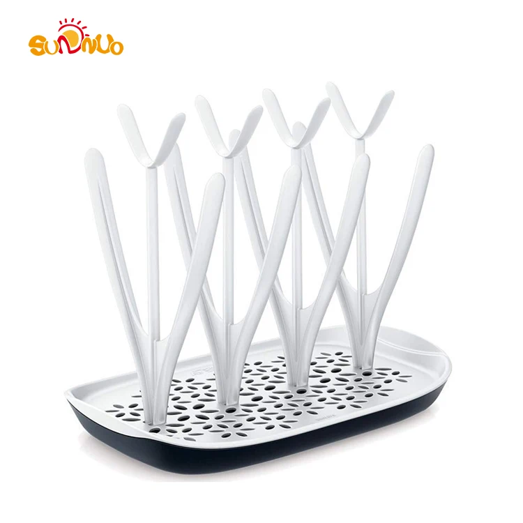

Baby Dish Dryer Rack Fold Bottle Countertop baby feeding Bottle Drying Rack