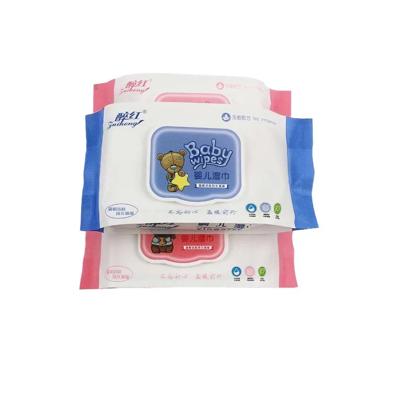 

zuihong customized hand and face cleaning water wet baby wipes