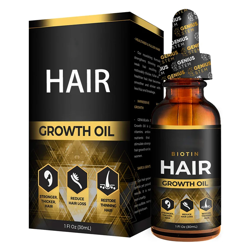 

Private Label Amazon Top Seller OEM Factory Sales Natural Herbal Strong Hair Treatment Scalp Fast Hair Growth Oil, Pale yellow to golden yellow liquid