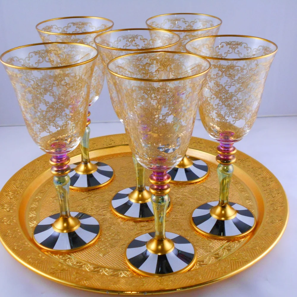 Moroccan Wine Glass