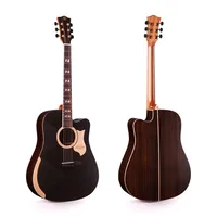 

High Quality 41 Inch Telecaster Acoustic Deviser Guitar With Matt Finished High Grade Golden Dia-Cast Head