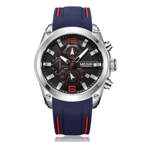 

MEGIR Brand 2063 Men New Arrival Military Chronograph Watches Luxury Men Wrist Watch