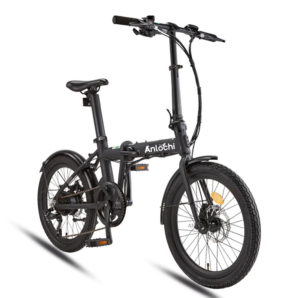

ANLOCHI 20 inch low price e bike 250W 350W 7 speed pedal assist electric bike for sale from China