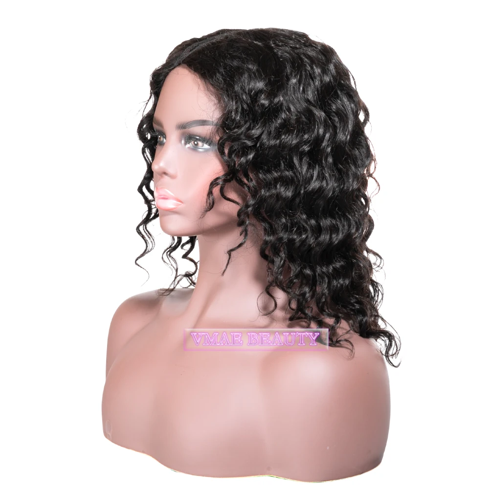 

VMAE High Quality Raw Virgin Cuticle Aligned 150 Density Brazilian Hair Natural Body Loose Wave U Part Wig Human Hair Wigs