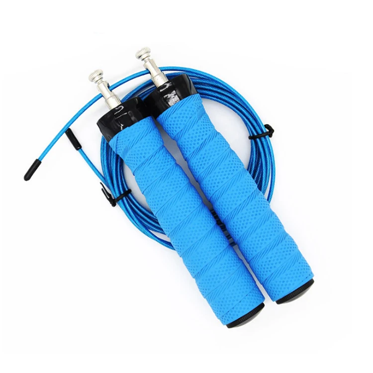 

Adjustable Stainless Steel Wire Speed Jump Rope, Yellow, pink, black, blue