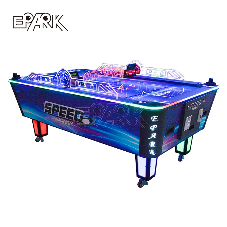 

Indoor Sports Amusement Coin Operated curve Star Ice Air Hockey Table Sport Arcade Game Center Machines for 2 Players