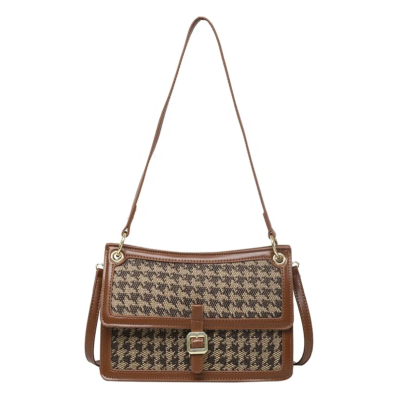 

Best Selling Fashion Bag Shoulder Bags For Women Ladies Delicate And Fashionable, Black/brown
