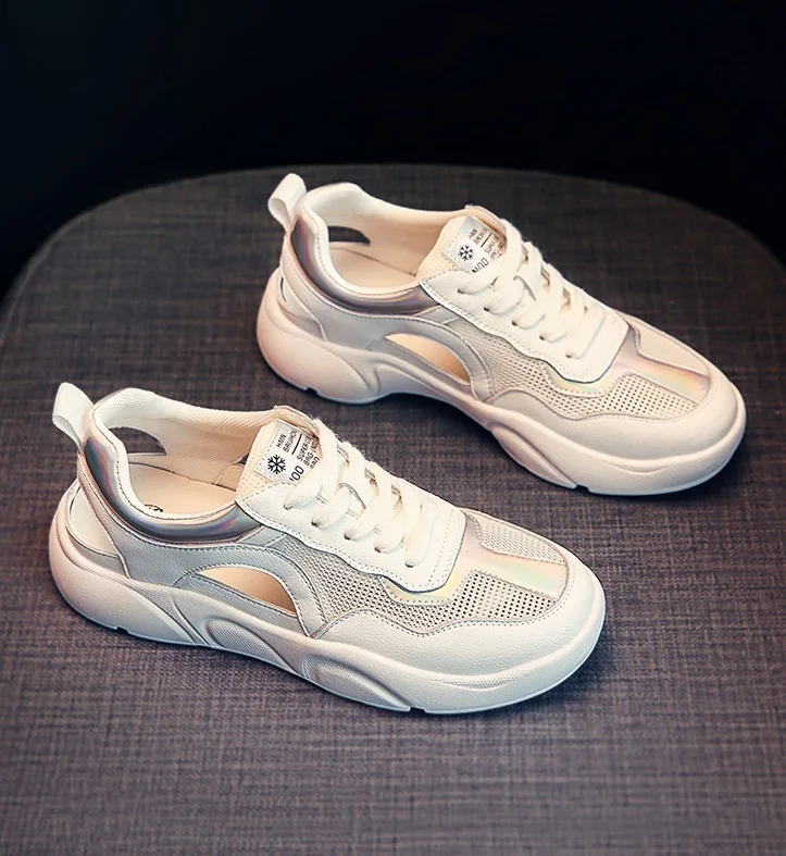 

2021 Breathable female casual ladies sneakers for women fashion running shoes, Mixed colors