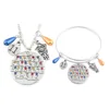 Stranger Things Necklaces Alphabet Light Wall Monster 11 Letter Snakes Charms Pendant Lady Cosplay & Halloween Movie Jewelry
