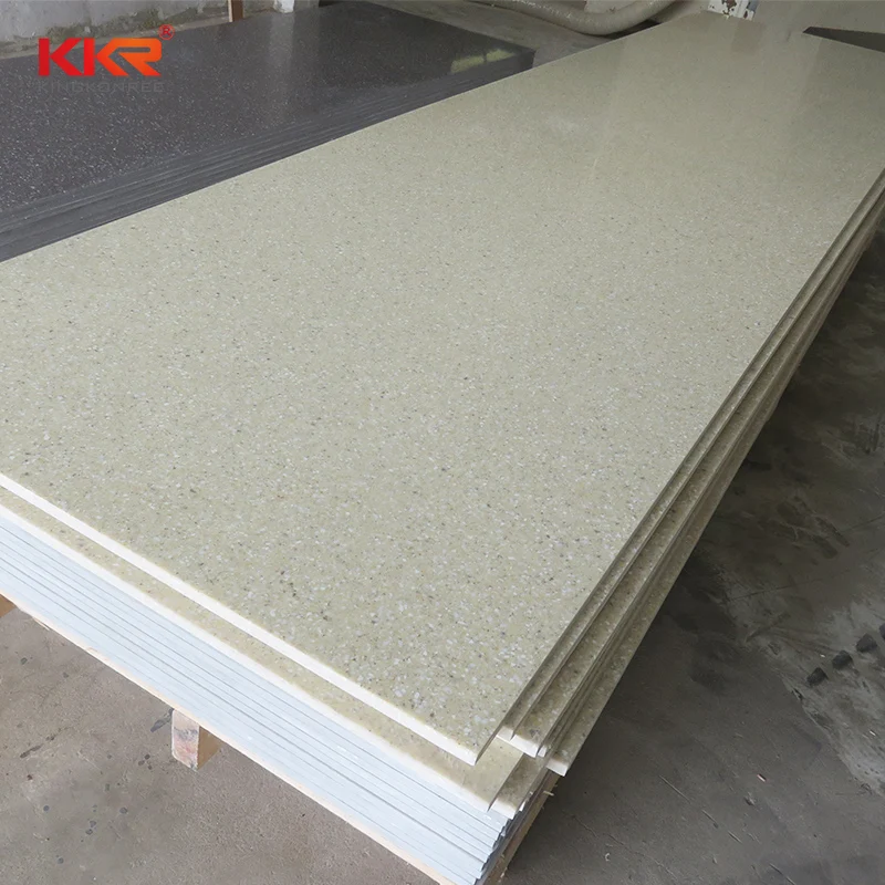 6 30mm Thickness Korean Solid Surface Slab Kitchen Countertop