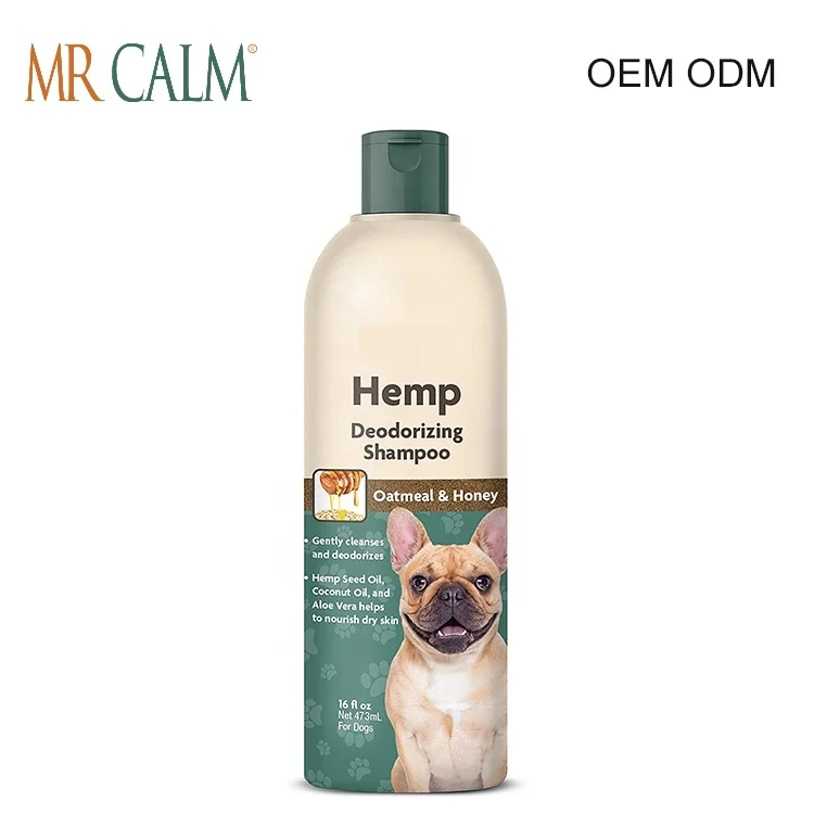 

CBD Shampoo for Pet Dogs and Cats Natural and Certified Organic Amazon Supplier OEM Service