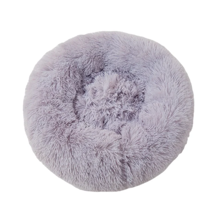 

Eco Friendly Big Luxury Washable Pet Removable Anti Anxiety Plush Pet Cat Dog Bed