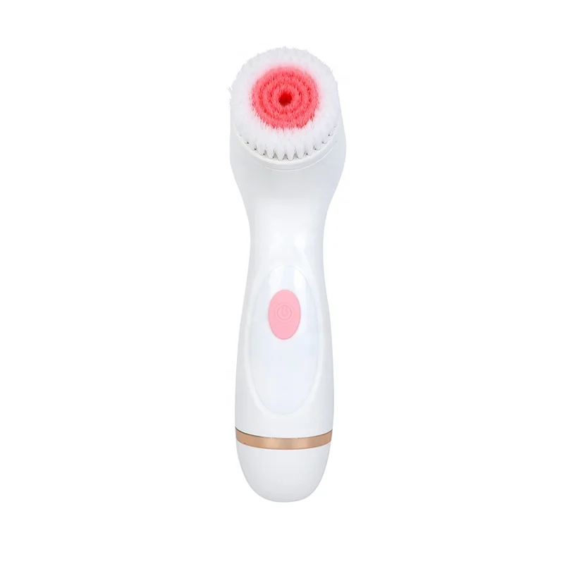 

Double-headed silicone facial cleansing brush for waterproof facial device cleansing