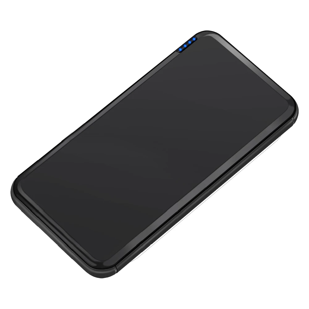 

10000mAh Wholesale mobile phone charger best selling portable power bank with type c, Balck