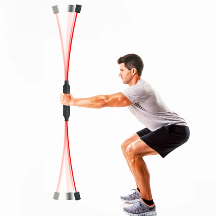 

Gym Fitness stretch vibrating swing bar felix stick swinging sticks kinetic energy sculpture metal, Custom