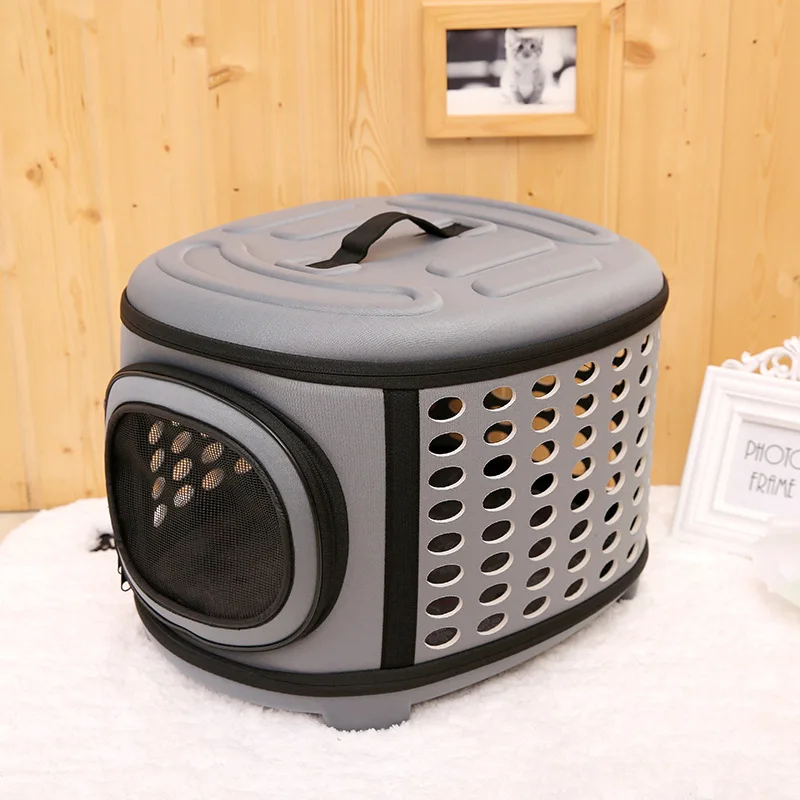 

Pets Supplies Dogs Cat Cage Crate Handbag Plastic Carrying Bags Dog Bag Pet Carrier, Multiple