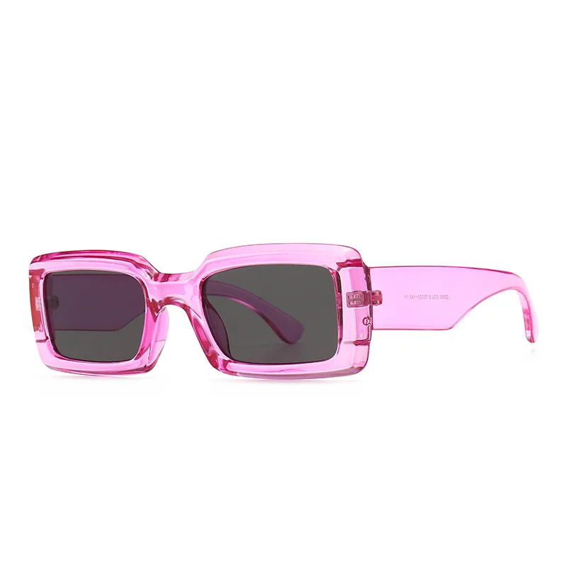 

2021 Fashion Popular Hot Sale Candy Color Square Glasses Vintage Sunglasses, 10 colors