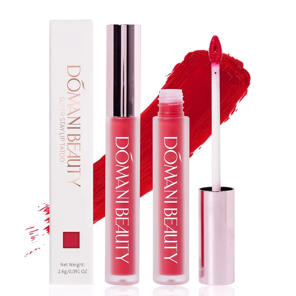 

Non-stick Cup Makeup Natural Velvet Custom Logo Long Lasting Vegan Waterproof Matte Lipstick