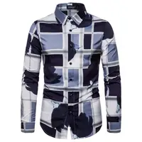 

High Quality Hot Sale Wholesale Casual Mens Clothing Printed Shirts For Men