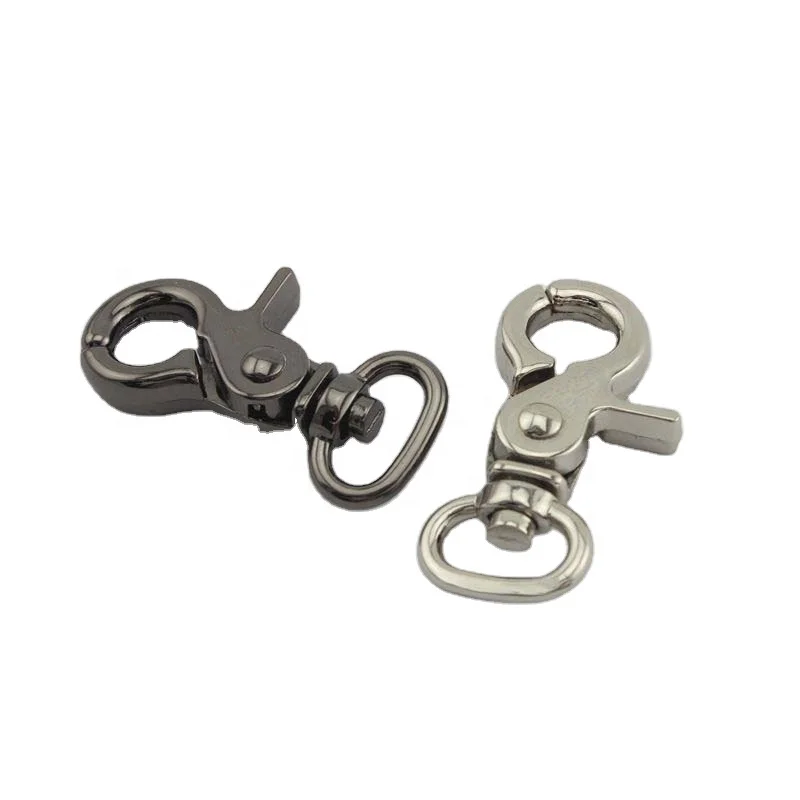

Nolvo World 41*13mm 1/2" lobster clasp swivel for bag dog collar snap hook keychain purse hook metal making pet leash