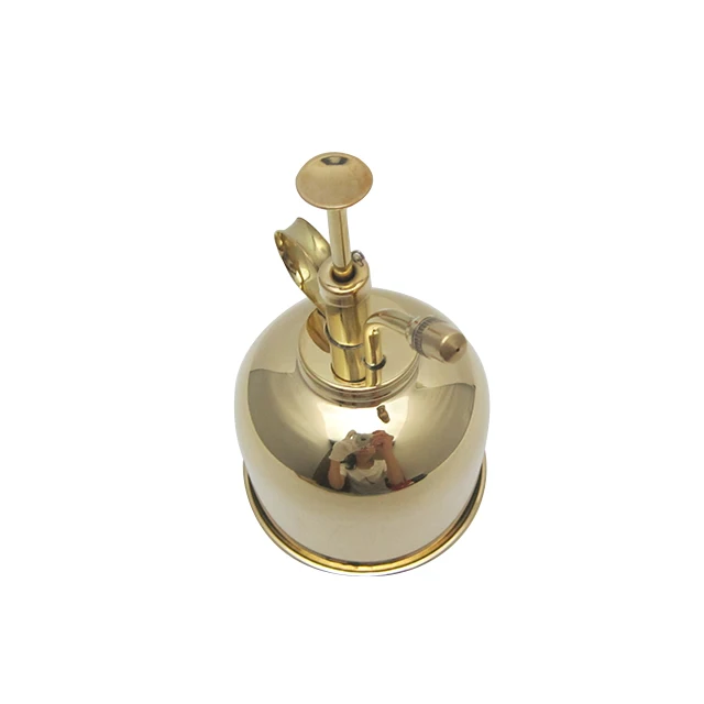 

High quality brass gardening watering can 300ml small metal gold plant water pot