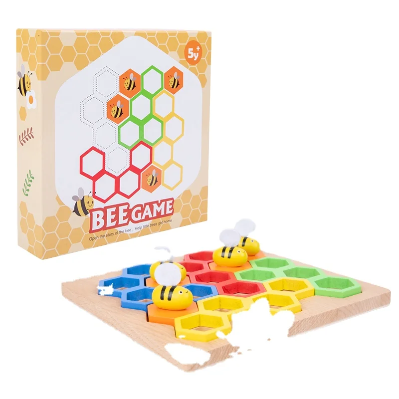 

2023 New Product bees pass game toys for exercising intelligence and spatial imagination ability game for children CE