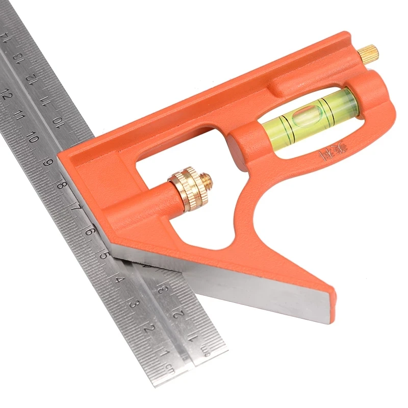 Combination Try Square Ruler 300mm Universal Angle Turner Stainless ...