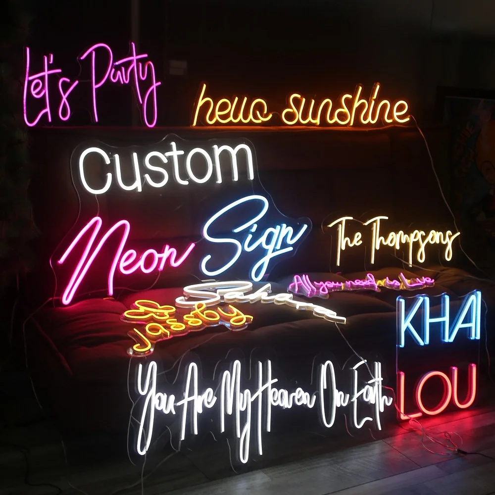 

Dropshiping neon light sign led lighting holiday lighting love neon sign for bedroom