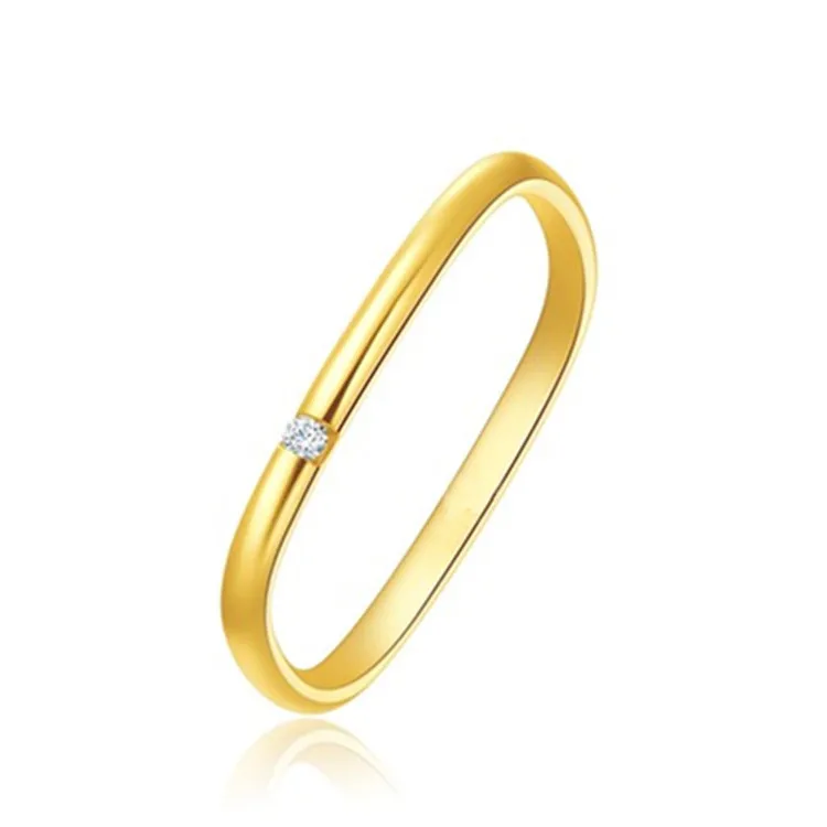 

Lotus 18k gold plated zircon Unique design Square Shaped Ring for Women