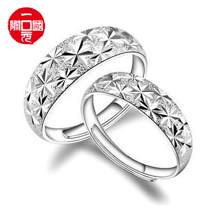 

Hot sale silver engagement wedding rings