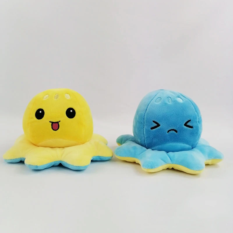 double sided plush toy