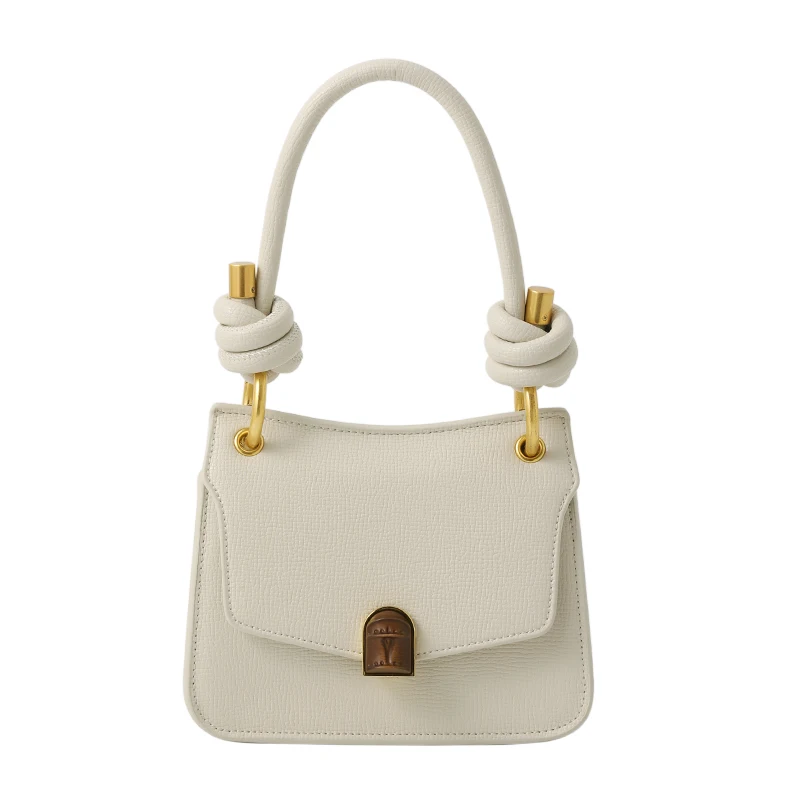 

2021 Wholesale Women Fashion Bag Genuine Leather Women Handbag Luxury Design Ladies Handbag Shoulder Bag, White, yellow