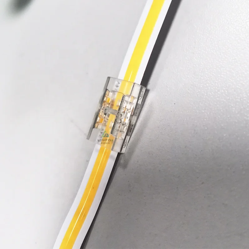 Patented LED Strip Connector 4mm Solderless Extension connector Lighting Accessories for SMD 5050 LED Strip cob led strip