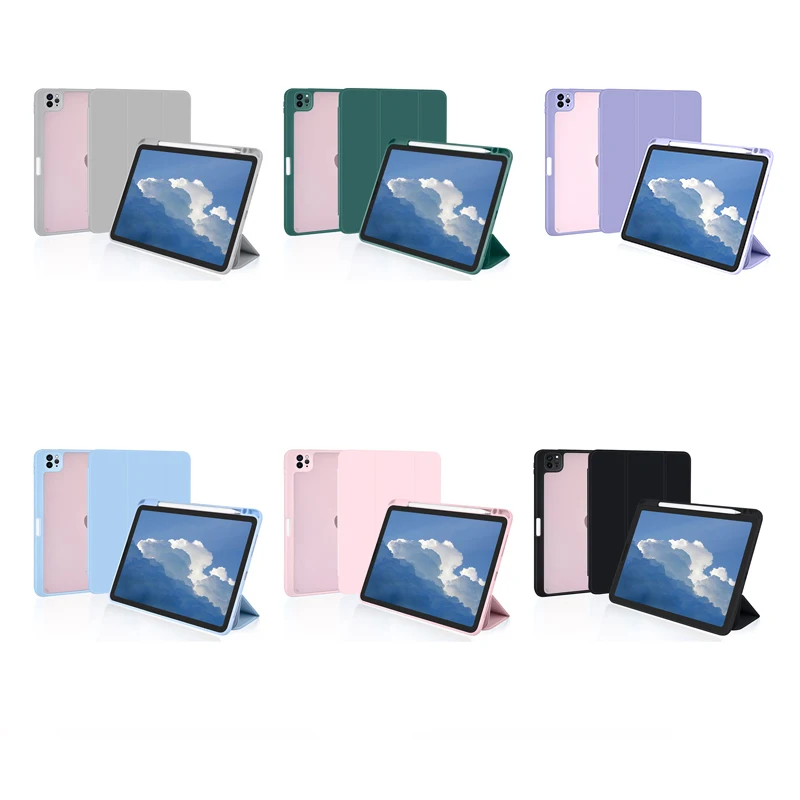 

Custom Universal Folio Magnetic 7.9/8.3 Inch Tablet Cover Tpu Acrylic Split For Ipad Mini 4 5 6 Case