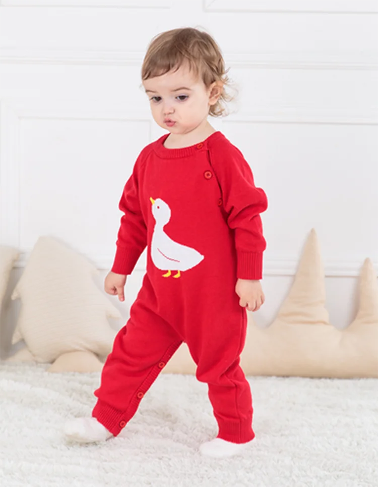 
Fashion Design Sweater Rompers Newborn Baby Knitted Romper Baby Boy Clothes Made In China 