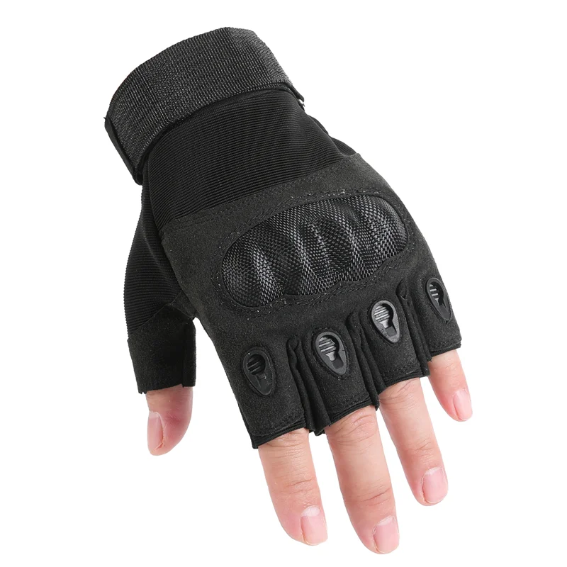 

Hunting Sport Half Finger Type Men Gloves Outdoor Tactical Gloves